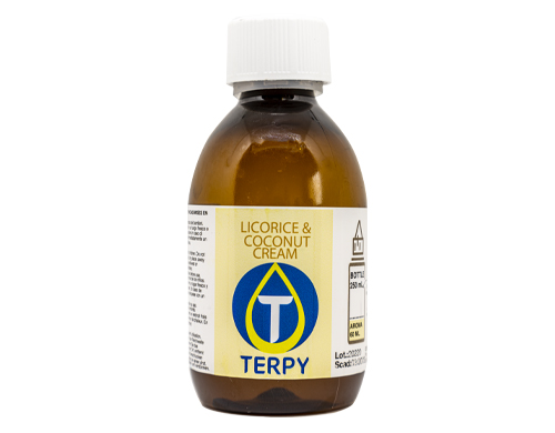 Cremosi_Licorice & Coconut5 Liquidi Cremosi bottiglia da 250 ml di liquidi sigaretta elettronica Licorice & Coconut