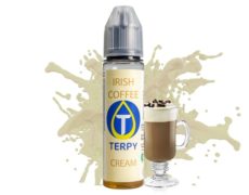 Flacone con liquido svapo al gusto cremoso di Irish Coffeé