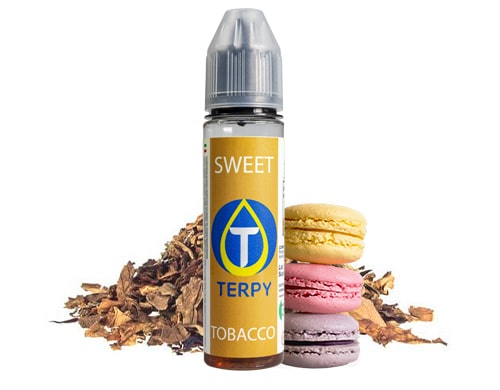 Boccetta di liquido tobacco gusto sweet per sigaretta elettronica