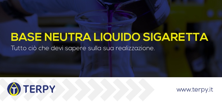 base neutra liquido sigaretta elettronica