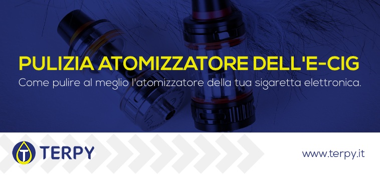 pulizia atomizzatore sigaretta elettronica