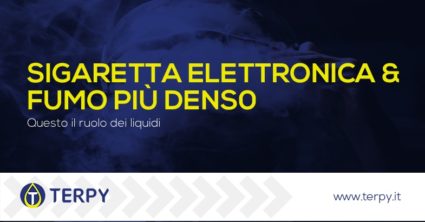 Sigaretta elettronica fumo più denso