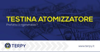 Testina atomizzatore prefatta o rigenerabile