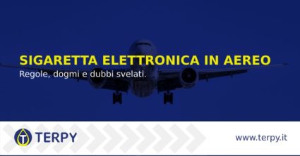 Sigaretta elettronica in aereo