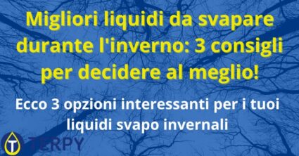 Migliori liquidi da svapare durante l'inverno