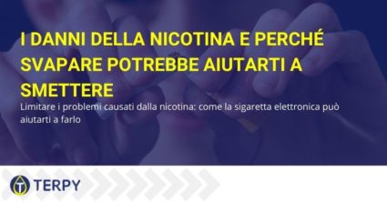 I danni della nicotina e perché svapare potrebbe aiutarti a smettere