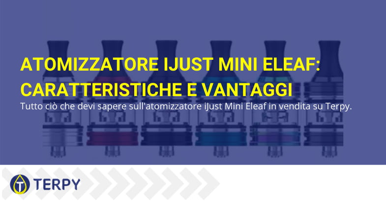 atomizzatore iJust Mini Eleaf caratteristiche