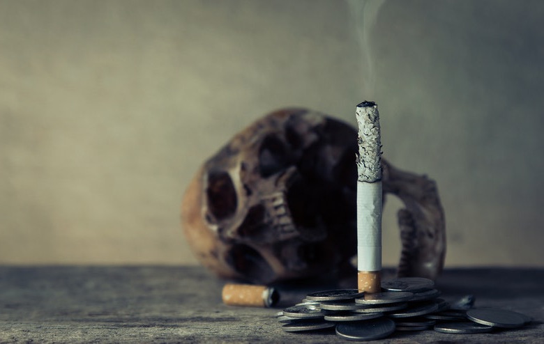 combustione sigaretta cancerogena