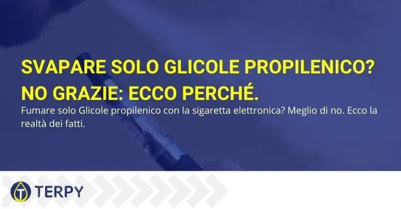svapare solo glicole propilenico