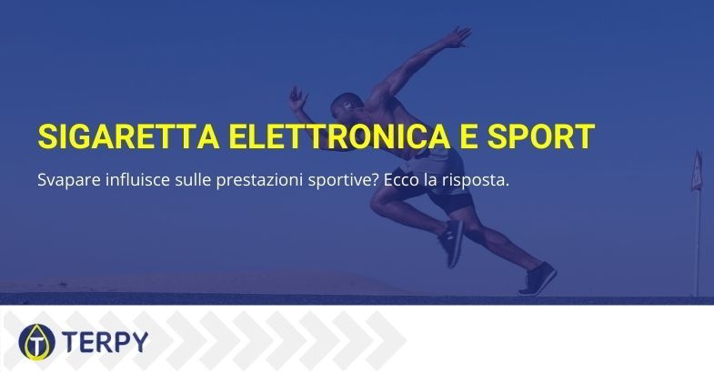 sigaretta elettronica e sport