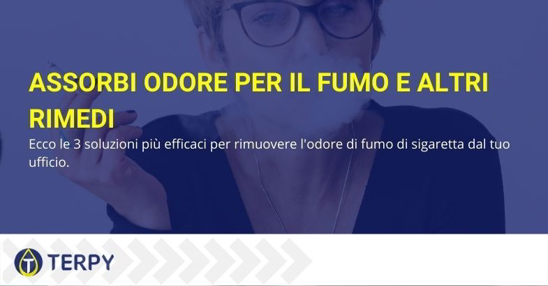 assorbi odore per il fumo in ufficio