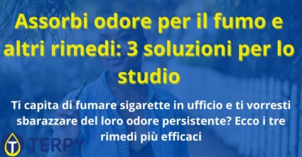 Assorbi odore per il fumo e altri rimedi: