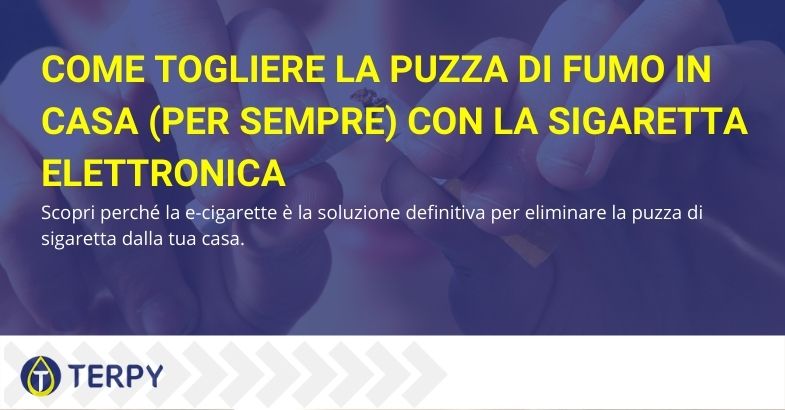 come togliere la puzza di fumo in casa