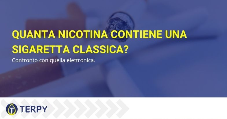 quanta nicotina contiene una sigaretta