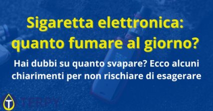 Sigaretta elettronica: quanto fumare al giorno?
