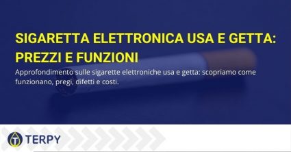 sigaretta elettronica usa e getta