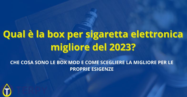 Qual è la box per sigaretta elettronica migliore del 2023?