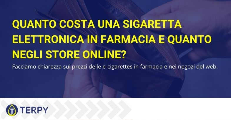 quanto costa una sigaretta elettronica in farmacia