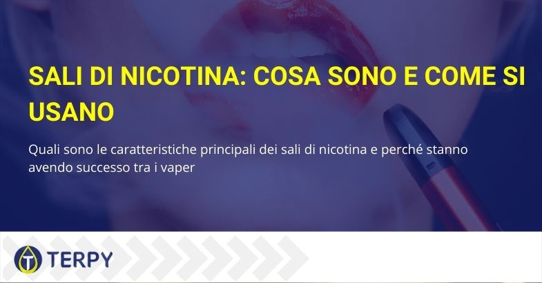 I sali di nicotina sono una novità che sta avendo successo tra tanti vaper