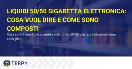 I liquidi per sigaretta elettronica 50/50 sono consigliati per i dispositivi da guancia