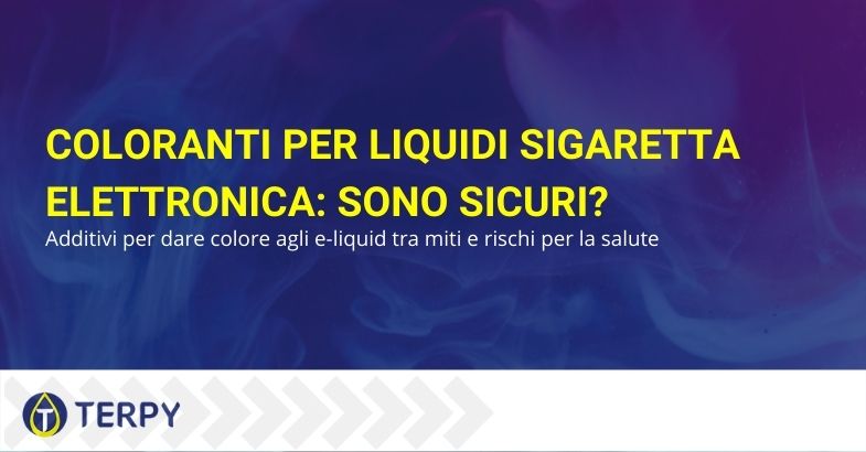 Coloranti per liquidi sigaretta elettronica