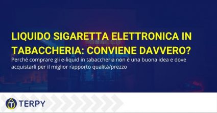 Liquido sigaretta elettronica in tabaccheria