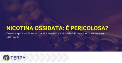 È pericolosa la nicotina ossidata?