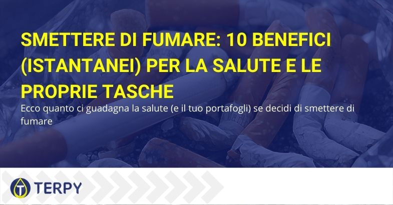 Benefici dello smettere di fumare