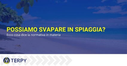 Svapare in spiaggia: cosa dice la normativa