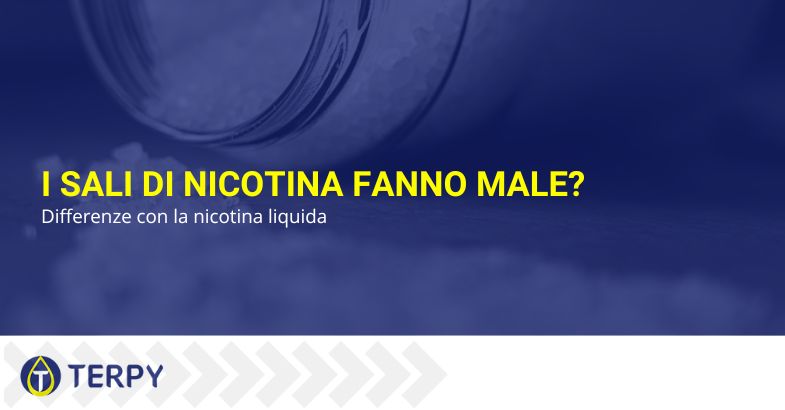 Sali di nicotina fanno male