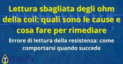 Lettura sbagliata degli ohm della coil: quali sono le cause