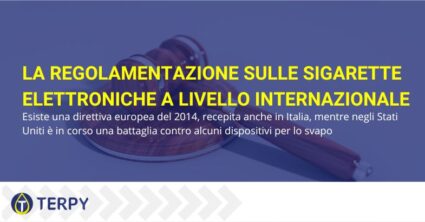 Regolamento sulle e-cig a livello internenazionale