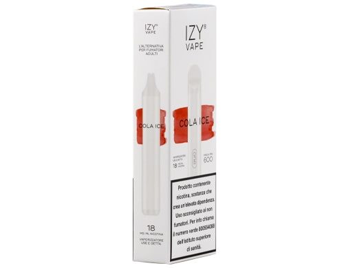 box della sigaretta monouso IZY al gusto cola ice