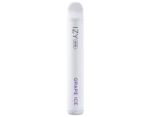 disposable IZY vape pen grape ice
