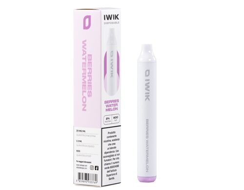 packaging e vape pen IWIK berries watermelon