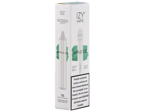 scatola IZY vape pen apple ice