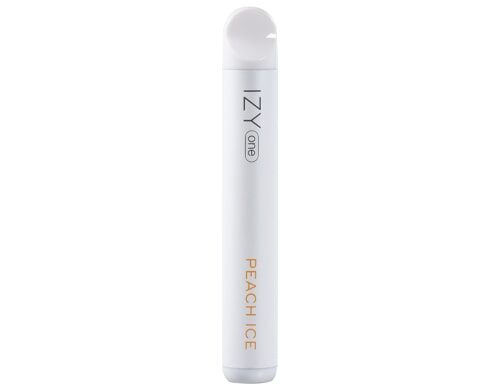 sigaretta monouso IZY con 600 puff gusto peach ice