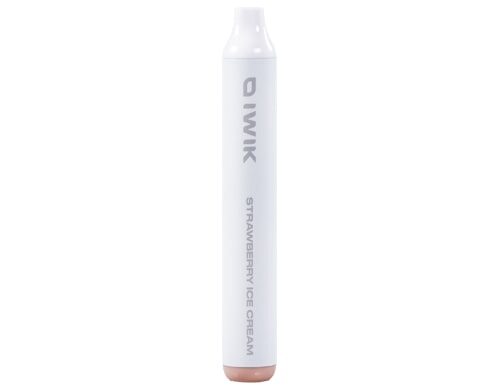 vape pen con 600 puff IWIK strawberry ice cream