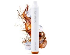 vape pen con 600 puff usa e getta IWIK cola ice