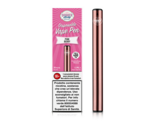Vape Rosa Pink Berry di Dinner Lady: Gusto Bacche - Terpy